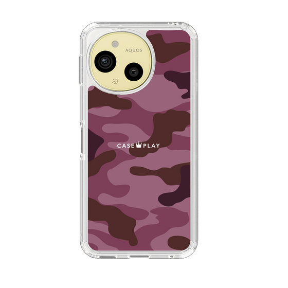 Slim Protection Case［ Camouflage - Pink ］
