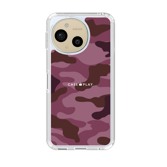 Slim Protection Case［ Camouflage - Pink ］