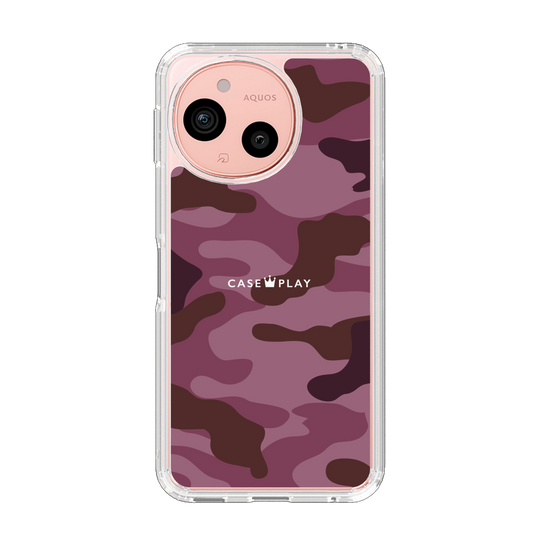 Slim Protection Case［ Camouflage - Pink ］
