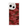 Slim Protection Case［ Camouflage - Red ］