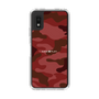 Slim Protection Case［ Camouflage - Red ］