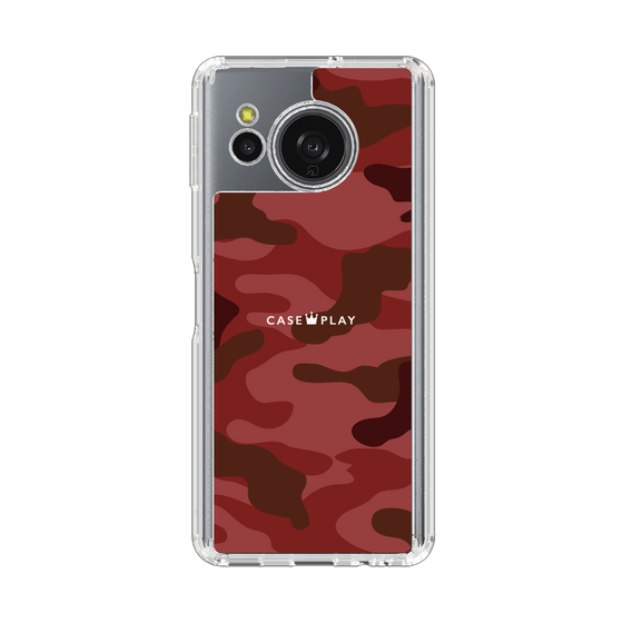 Slim Protection Case［ Camouflage - Red ］