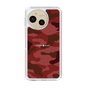 Slim Protection Case［ Camouflage - Red ］