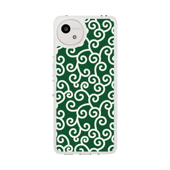 Slim Protection Case［ Karakusa Pattern - Green ］