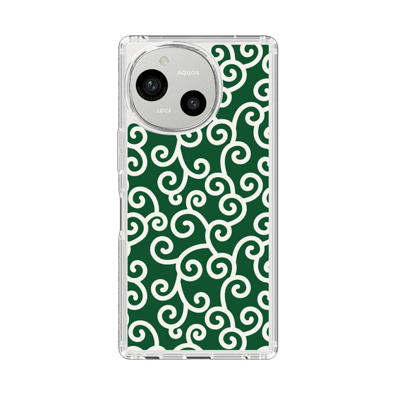 Slim Protection Case［ Karakusa Pattern - Green ］