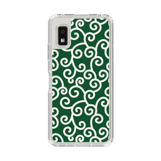 Slim Protection Case［ Karakusa Pattern - Green ］