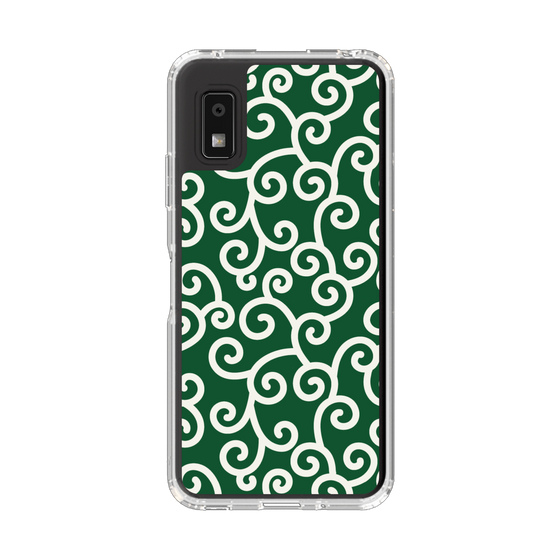 Slim Protection Case［ Karakusa Pattern - Green ］