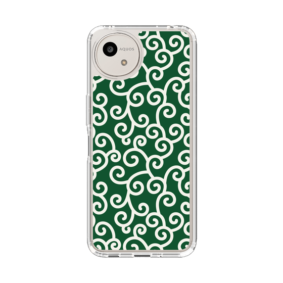 Slim Protection Case［ Karakusa Pattern - Green ］