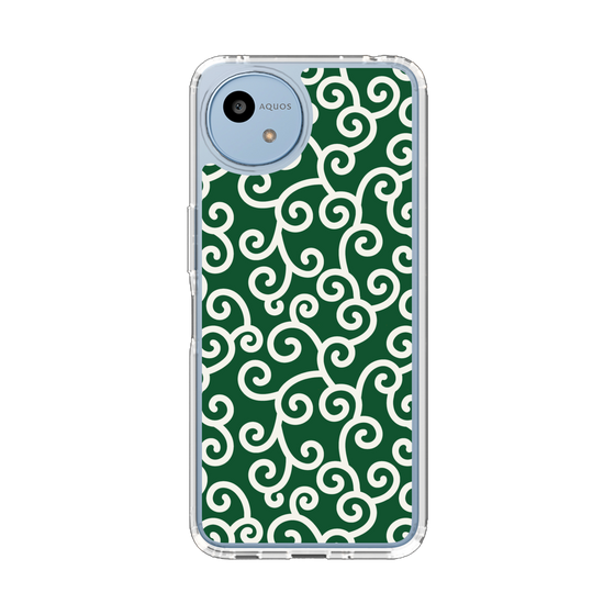 Slim Protection Case［ Karakusa Pattern - Green ］
