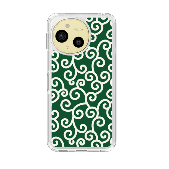 Slim Protection Case［ Karakusa Pattern - Green ］