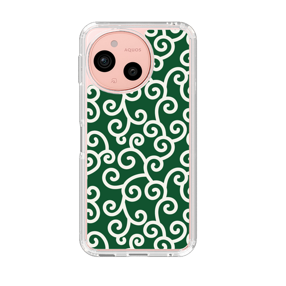 Slim Protection Case［ Karakusa Pattern - Green ］