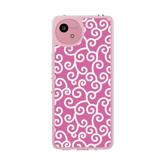 Slim Protection Case［ Karakusa Pattern - Pink ］