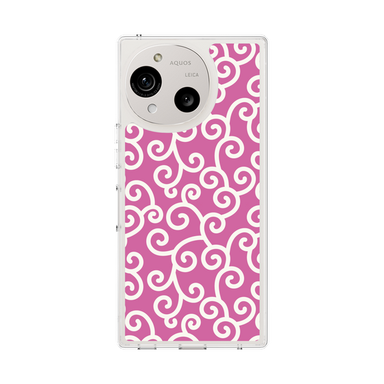 Slim Protection Case［ Karakusa Pattern - Pink ］