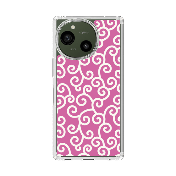 Slim Protection Case［ Karakusa Pattern - Pink ］