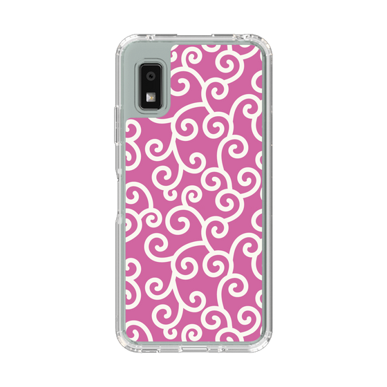 Slim Protection Case［ Karakusa Pattern - Pink ］