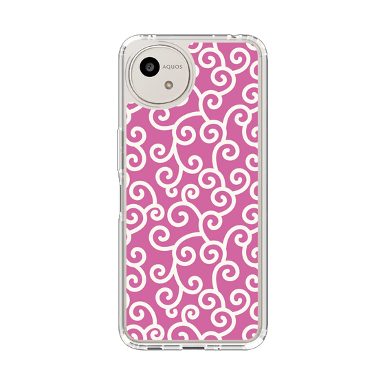 Slim Protection Case［ Karakusa Pattern - Pink ］