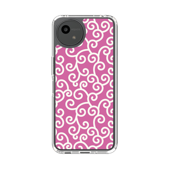 Slim Protection Case［ Karakusa Pattern - Pink ］
