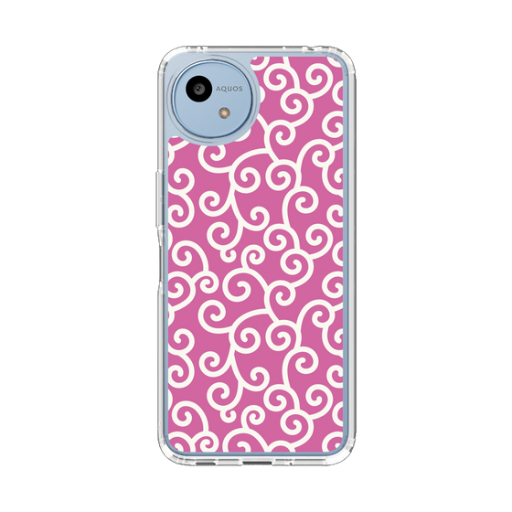Slim Protection Case［ Karakusa Pattern - Pink ］