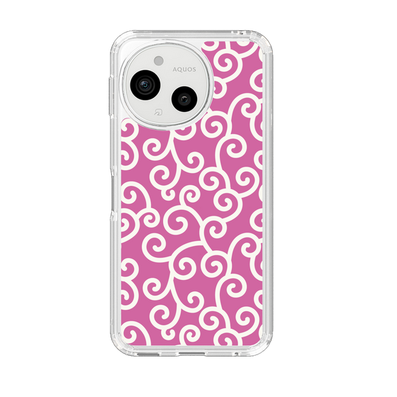 Slim Protection Case［ Karakusa Pattern - Pink ］