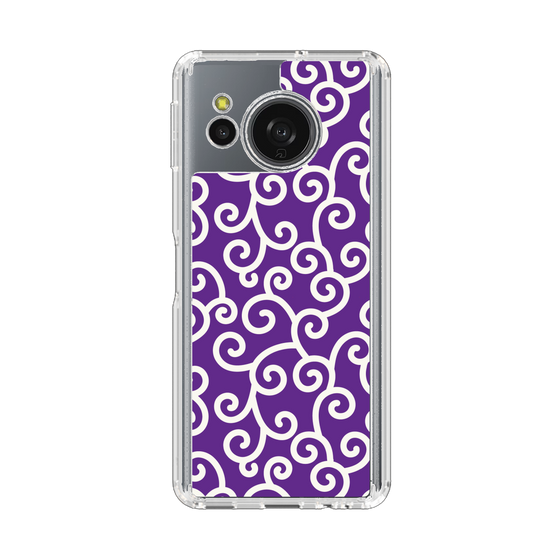 Slim Protection Case［ Karakusa Pattern - Purple ］