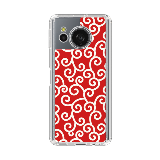 Slim Protection Case［ Karakusa Pattern - Red ］