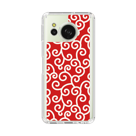 Slim Protection Case［ Karakusa Pattern - Red ］
