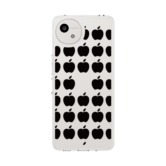 Slim Protection Case［ Apple - Black ］