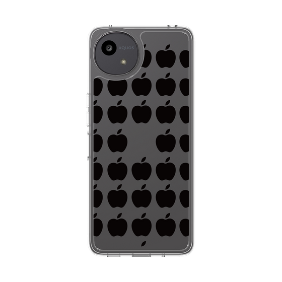 Slim Protection Case［ Apple - Black ］