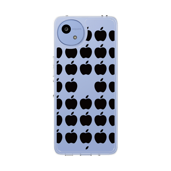 Slim Protection Case［ Apple - Black ］