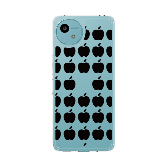 Slim Protection Case［ Apple - Black ］