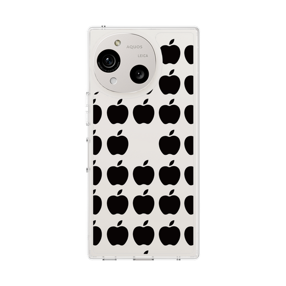 Slim Protection Case［ Apple - Black ］