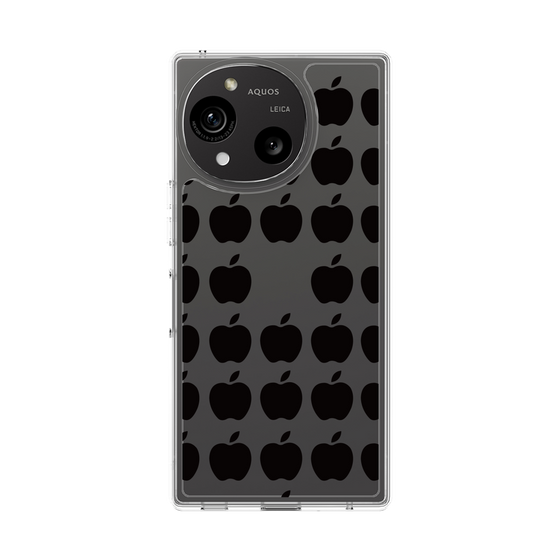 Slim Protection Case［ Apple - Black ］