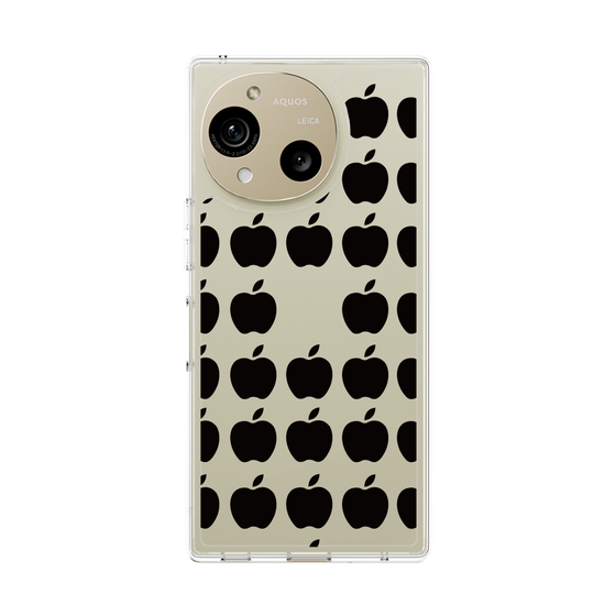 Slim Protection Case［ Apple - Black ］