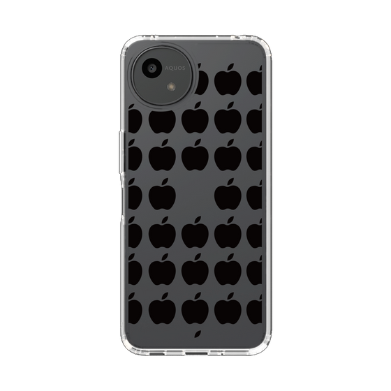 Slim Protection Case［ Apple - Black ］