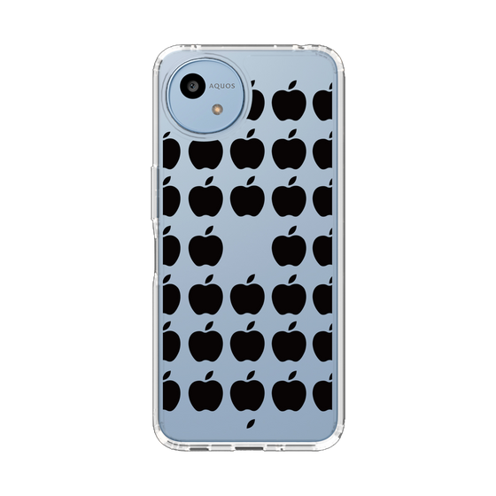 Slim Protection Case［ Apple - Black ］