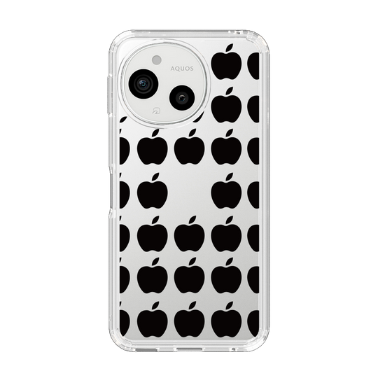 Slim Protection Case［ Apple - Black ］