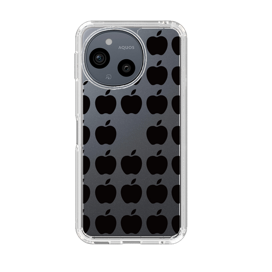 Slim Protection Case［ Apple - Black ］