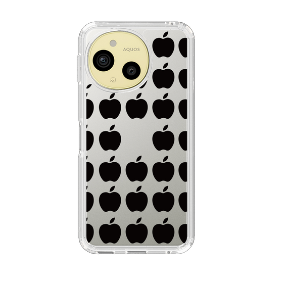 Slim Protection Case［ Apple - Black ］