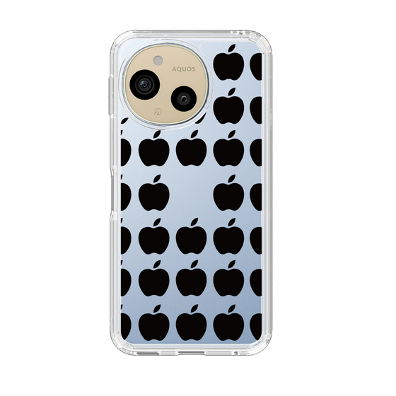 Slim Protection Case［ Apple - Black ］