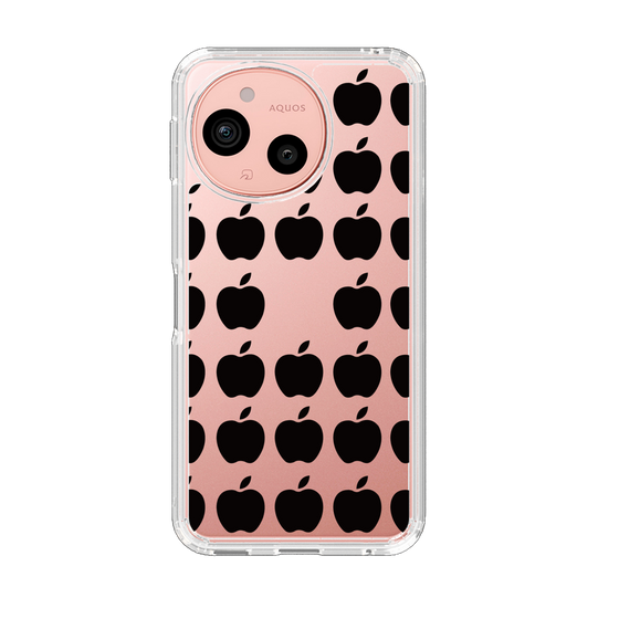 Slim Protection Case［ Apple - Black ］