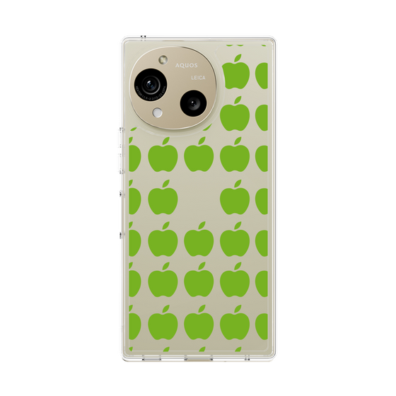 Slim Protection Case［ Apple - Green ］