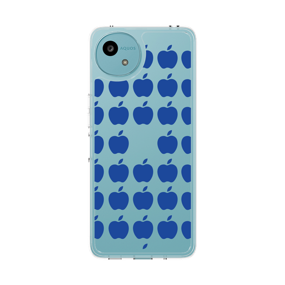 Slim Protection Case［ Apple - Blue ］