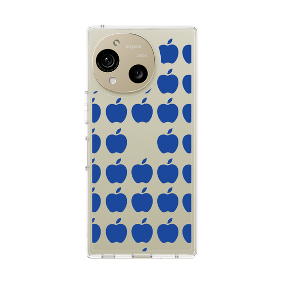 Slim Protection Case［ Apple - Blue ］