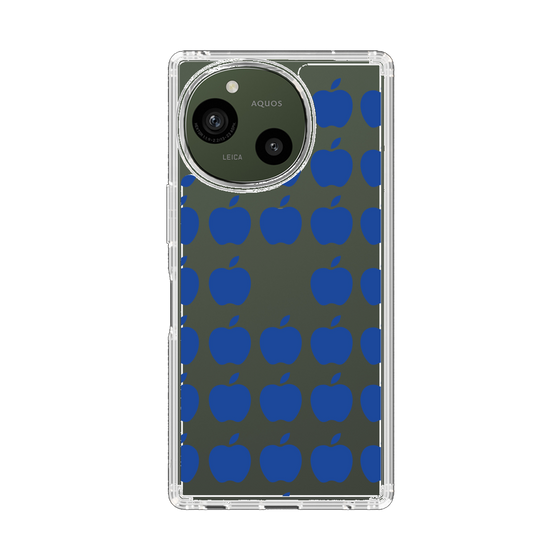 Slim Protection Case［ Apple - Blue ］