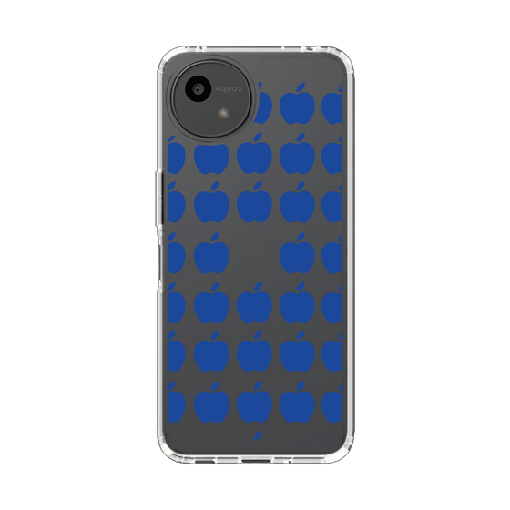 Slim Protection Case［ Apple - Blue ］