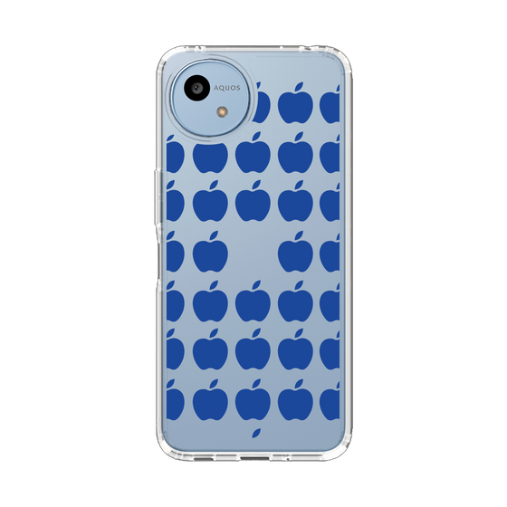 Slim Protection Case［ Apple - Blue ］
