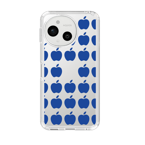 Slim Protection Case［ Apple - Blue ］