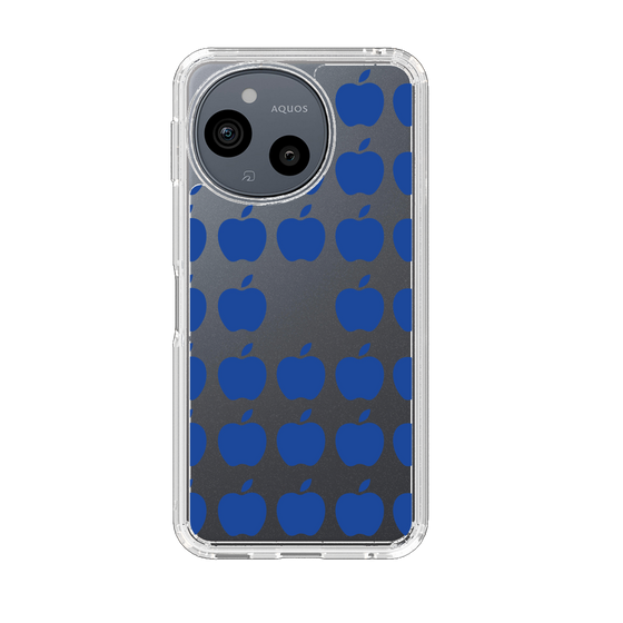 Slim Protection Case［ Apple - Blue ］