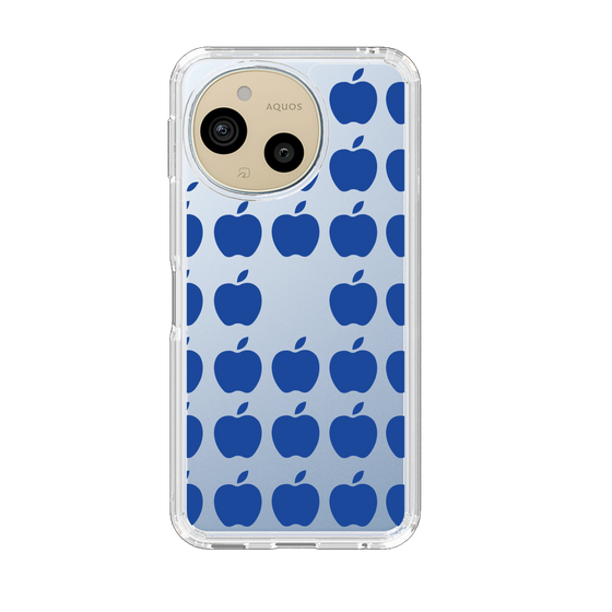 Slim Protection Case［ Apple - Blue ］