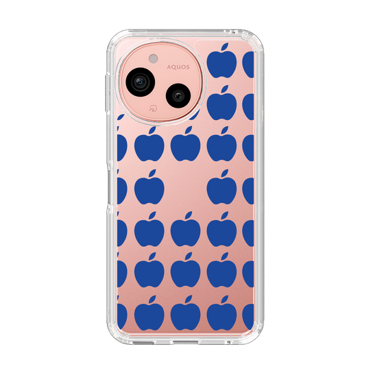 Slim Protection Case［ Apple - Blue ］